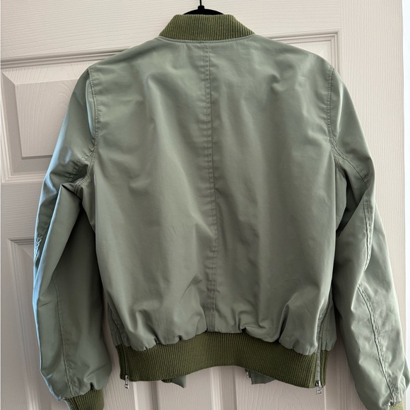 Madewell Green Bomber Jacket - Picture 5 of 6